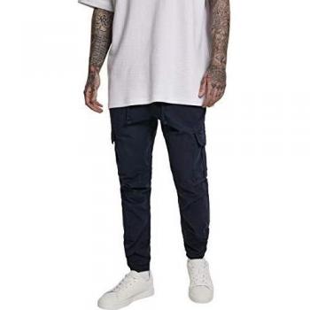 Urban Classics Men's Navy Cargo Jogging Pants