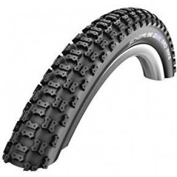 Schwalbe Mad Mike aro rigido Cubierta para Bicicleta 20x2.125, Unisex, Negro