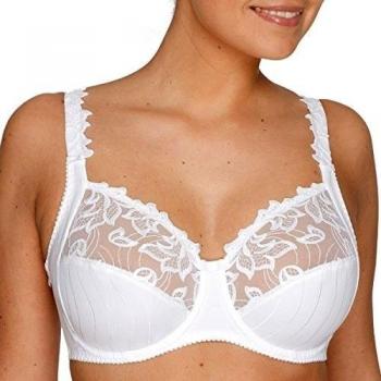 Full Coverage Bra White