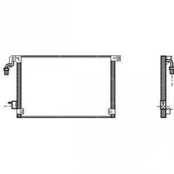 Van Wezel 9005172 condensador del sistema de climatización
