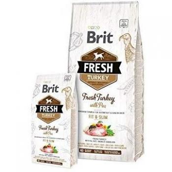 Brit Fresh con Pavo Fresco para Perros, Poco Activos – 1 Saco