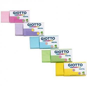 Goma de Borrar Giotto Mini Pastel Colores Surtidos