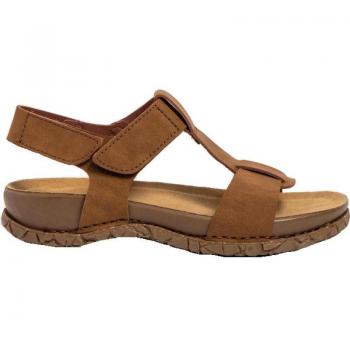 Sandalias de Piel Tabernas marrón El Naturalista, modelo 5861T, para mujer