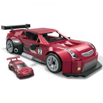 Hot Wheels Kit de Construcción Mega Cadillac ATS-VR