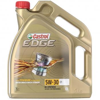 Aceite de motor Castrol Edge 5W30 C1 5L para Land Rover y Jaguar