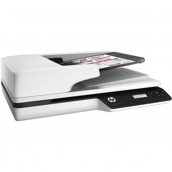 HP Scanjet Pro 3500 F1 Escáner Plano con Duplex, USB 3.0, ADF de 50 Hojas y Resolución de 1200ppp