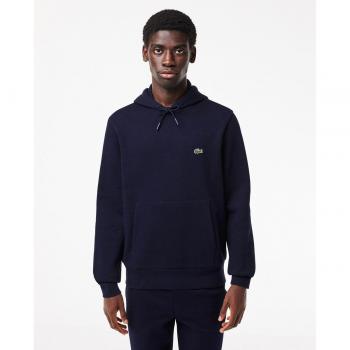 Lacoste Men's Eco Cotton Hoodie - Light Blue - High Quality