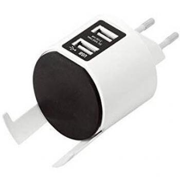 ADAPTADOR 2 USB 3.15A CON SOPORTE EXTRAÍBLE