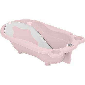 Bañera Bebé Kai Ergonómica Rosa con Termómetro incorporado y Hamaca