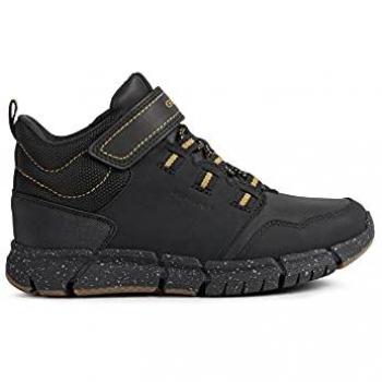 Geox J Flexyper ABX Black Waterproof Boots for Boys Size 36
