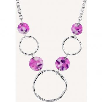 Collar Vidal & Vidal - Eva con acetato morado