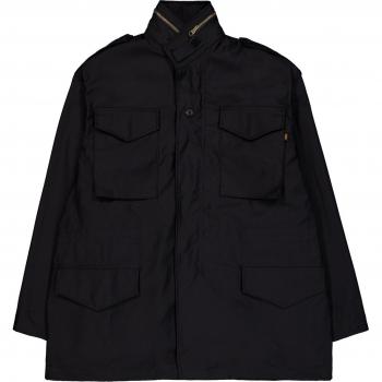 Alpha Industries Men's M-65 Field Jacket - Black, Size L