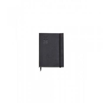 Agenda Anual Plus Luxor A5 2024 DP Negro