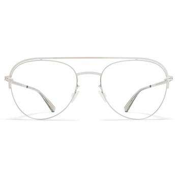 Mykita Misako 051 Armazones para Hombre Plateadas con lentes recetados, tamaño 52