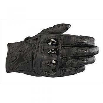 Alpinestars Celer V2 Perforated Motorcycle Gloves - Black - Size S