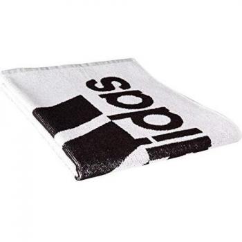 Toalla adidas Classic Pequeña - Blanca/Negra, NS