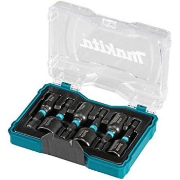 Juego de Llaves Vaso Impact Black 1/4 (6 Piezas: 6, 7, 8, 10, 12, 13 mm) con Imán