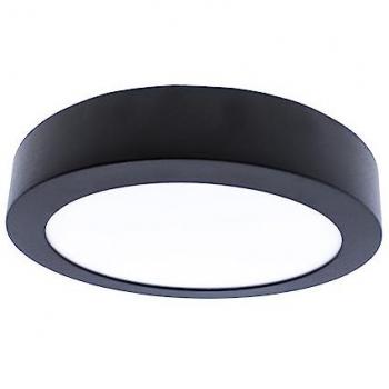 Plafón LED Gelys 18W IP54 Redondo Antracita 4000K - Ahorro Energético