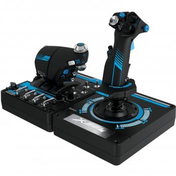 Logitech G Saitek Pro Flight X56 Rhino - Sistema de Control para simuladores, Color Negro