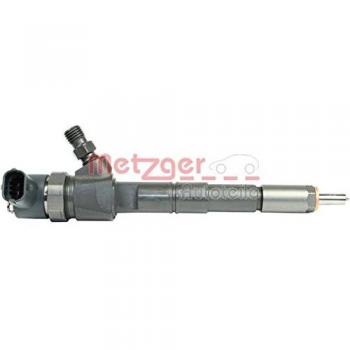 Inyector Common Rail Metzger 0870085 con codificación OBD y anillo de sellado para Fiat y Opel