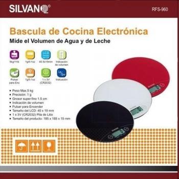 Bascula cocina peso digital balanza mide volumen liquidos precison 1gramo 5 kilos