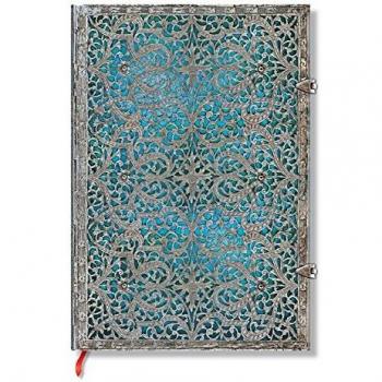 Libreta Azul Maya Grande-Liso Paperblanks