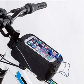 Bolsa para Bicicleta Negra 145523 - Impermeable y Resistente