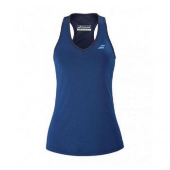 Camiseta Babolat Play para niña, tirantes, color azul oscuro, talla 164