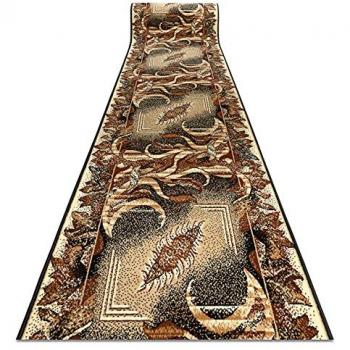 Alfombra de Pasillo BCF Hoja de Agave Beige 80x400 cm
