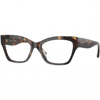 Vogue Eyewear VO5523F Asian Fit W656 Armazones para Mujer Tortoiseshell, 54 mm, diseño de carey, ajuste asiático
