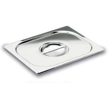Lacor - 66902D - Tapa Encastrada para Cubeta GN1/2 Con Asa Inox18/10