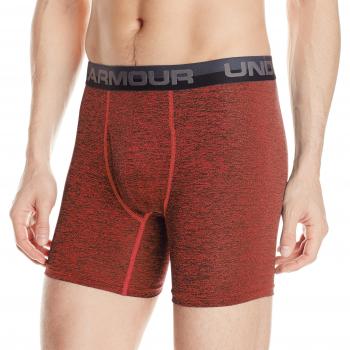 Under Armour Original 6 Print Twist Box - Boxers para Hombre, Color Rojo