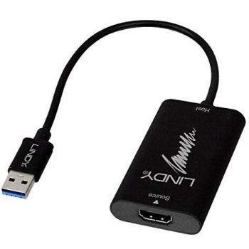 Lindy 43235 USB 3.2 Gen 1 (3.1 Gen 1) Video Capture Device