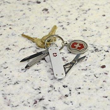Victorinox Classic Alox - Navaja Suiza Plata Plata
