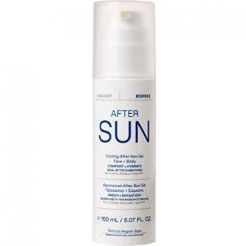 Korres Yoghurt Cooling After Sun Gel 150ml, Aftersun Cream, Calming And Soothing Cream