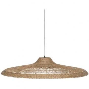 Lámpara de Techo Natural 40 W 220 V 112 x 112 x 20 cm