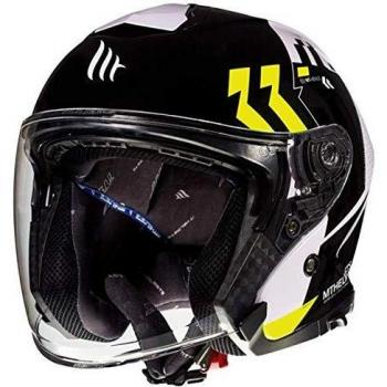 MT HELMETS Thunder 3 SV Jet Venus A3 Gloss Pearl Fluor Yellow S
