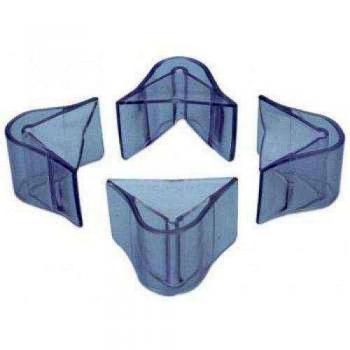 Bebe Due 12009 - Cantoneras de Silicona para Protección de Bordes y Esquinas