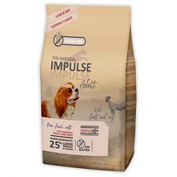 IMPULSE Pienso para Perros Natural Dog Adult Lamb 12 Kg
