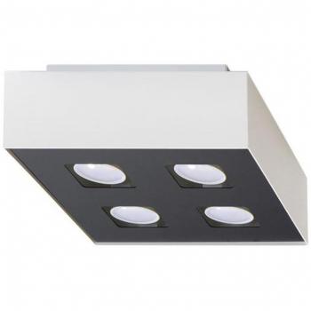 Aplique de Techo MONO 4 Focos GU10 Color Blanco
