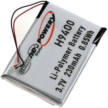 Batería Recargable de 230 mAh para Auricular Jabra Pro 9400 (3.7 V)