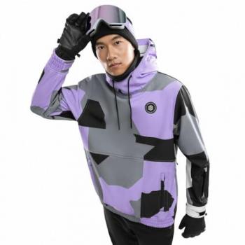 Chaqueta de esquí y snowboard para hombre W1 Tignes Siroko Lavanda