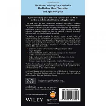 The Monte Carlo Ray–Trace Method in Radiation Heat Transfer and Applied Optics