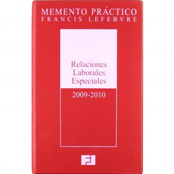 Memento Relaciones Laborales Especiales 2009-2010