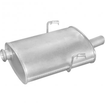 Silenciador trasero 4MAX modelo 0219-01-19103, compatible con diversas marcas y modelos de vehículos, fabricado en acero inoxidable, diseño de alto rendimiento que reduce el ruido del escape, fácil instalación sin modificaciones necesarias