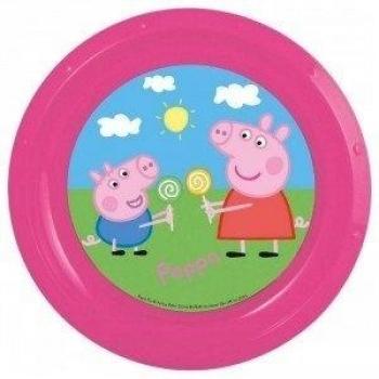 Stor Plato Easy PP Peppa Pig, Negro, Mediano