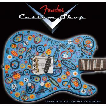Fender 2024 Custom Shop Guitar & Bass Calendar