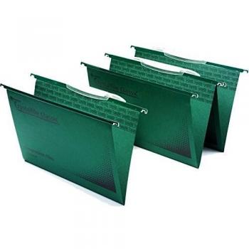 Rexel Crystalfile Classic - Carpeta colgante con pestaña de enlace