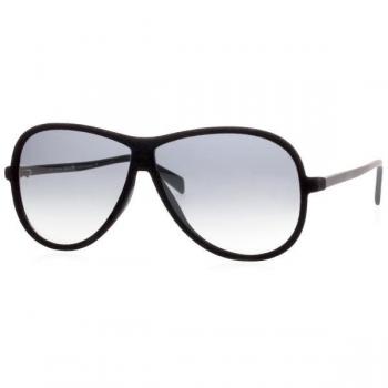 Italia Independent II 0030V 009.000 Men's Black Sunglasses Size 60