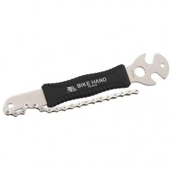 Llave de Pedales y Desmonta Coronas Bike Hand